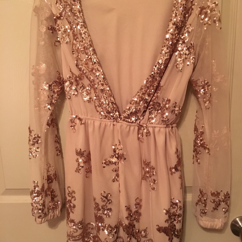Tigermist Rose Gold Romper
